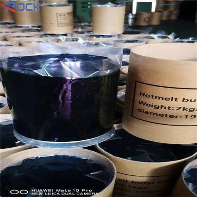 Low Water Vapor Black Butyl Rubber Glue Insulating Glass Sealant