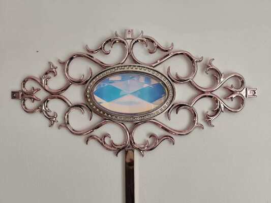 UV Proof Georgian Bar Grids 7*15mm Plastic Decorative Pattern for Insulating Glass Units (IGU)