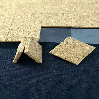 Glass Protection Cork Protector Pads 18*18MM With Adhesive Foam