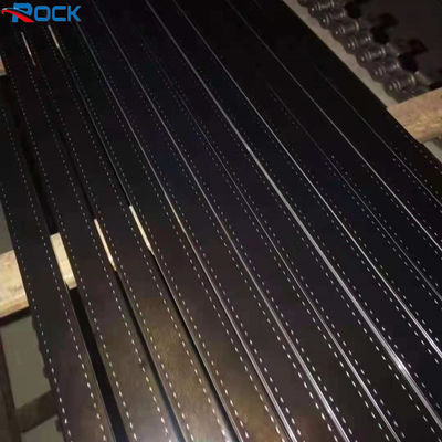 2024 New Black High-Frequency Welding Aluminum Spacer Bar For Glass Aluminum Garage Door