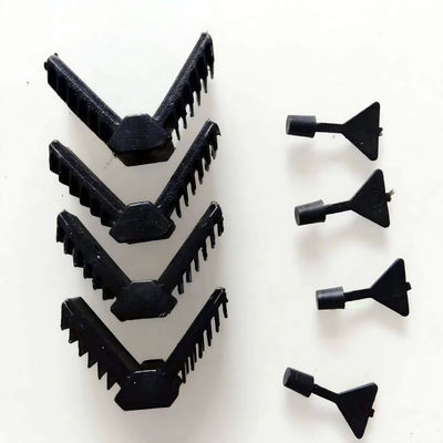 6a-27a Modern Design Hoek Sleutel Accessoire Hotel Gebruik Plastic en Glas Afdichting voor Deur & Raam Isolatie Afstandhouders