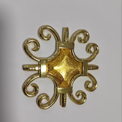 707 Round Georgian Bar Fit UV Proof Plastic Decorative Patterns for Ingsulating Glass Units