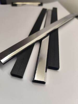 Hybride glasvezel Warm Edge Spacer Bar, metalen gelamineerd hol profiel, lage U-waarde thermische breuk, voor isolerende glazen eenheden IGU Dubbelverglasing ️ Anti-corrosie, vochtbestendig, energiezuinig