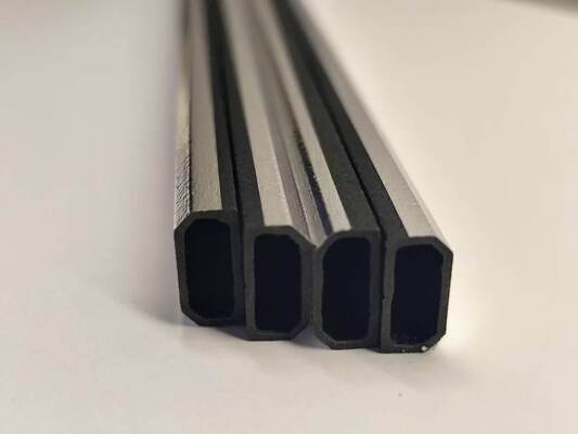 Hybride Glasvezel Warm Rand Spacer Bar 6A-27A, Metalen Laminaat Hol Profiel voor Isolatieglas Units IGU